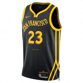 Muške NBA Dres Golden State Warriors Draymond Green Nike 2023-24 City Edition Crno Swingman